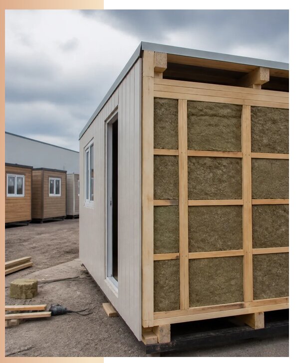 Изготовление и аренда каркасных бытовок под ключ в Глазове